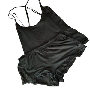 ❤️ Victorias Secret Modal Two Piece Short PJ Pajama Set Size Small